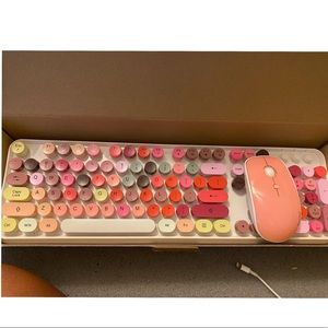 Wireless Keyboard & Mouse.